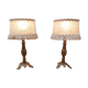 Pair of small lamps