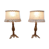 Pair of small lamps