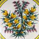 Cake dish Henriot Quimper Vintage breton 1950