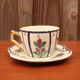Henriot Quimper coffee cup and its saucer