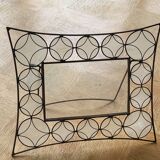 Metal frame and mother-of-pearl design and vintage