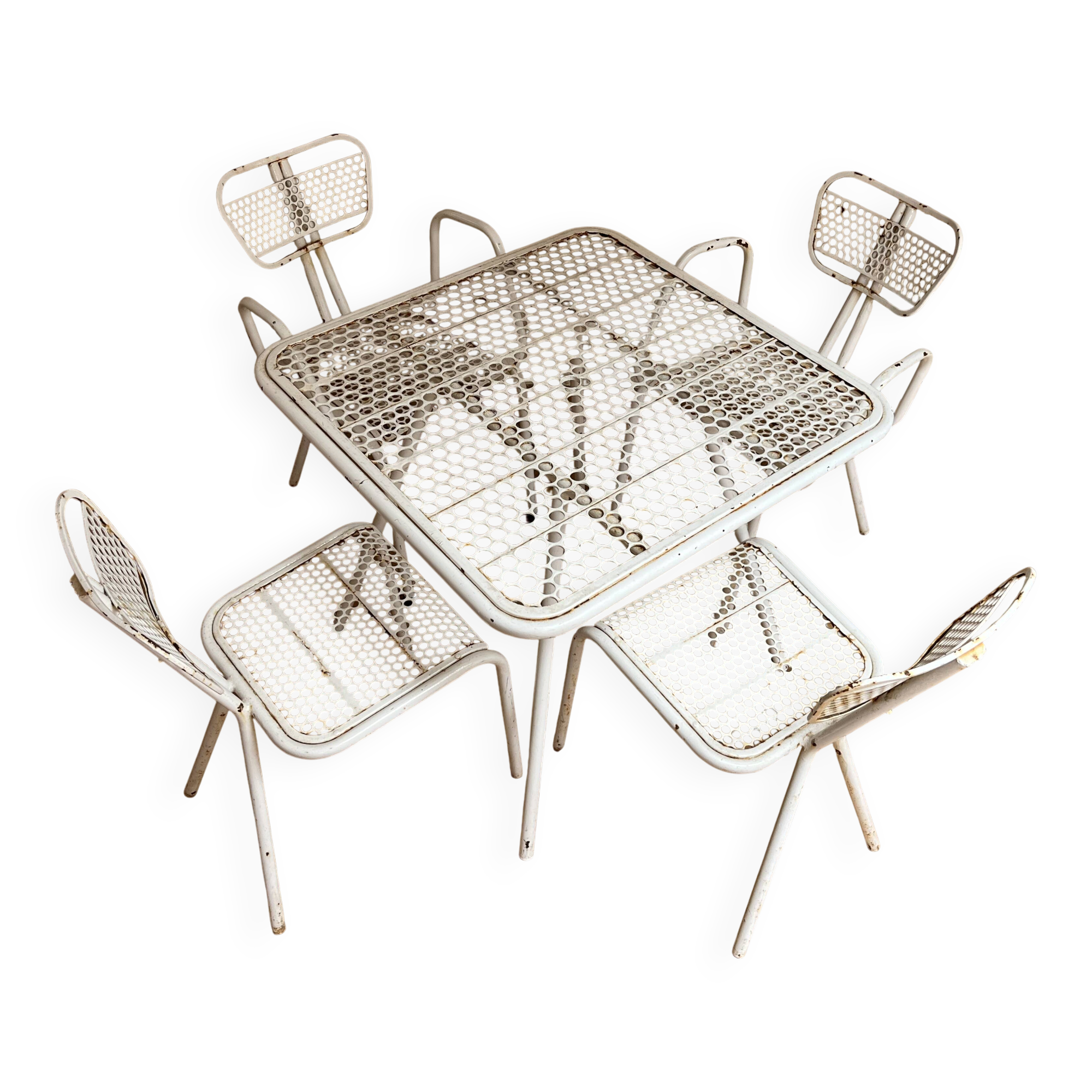 Radar garden table by René Malaval
