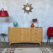 Enfilade vintage en frêne – style scandinave