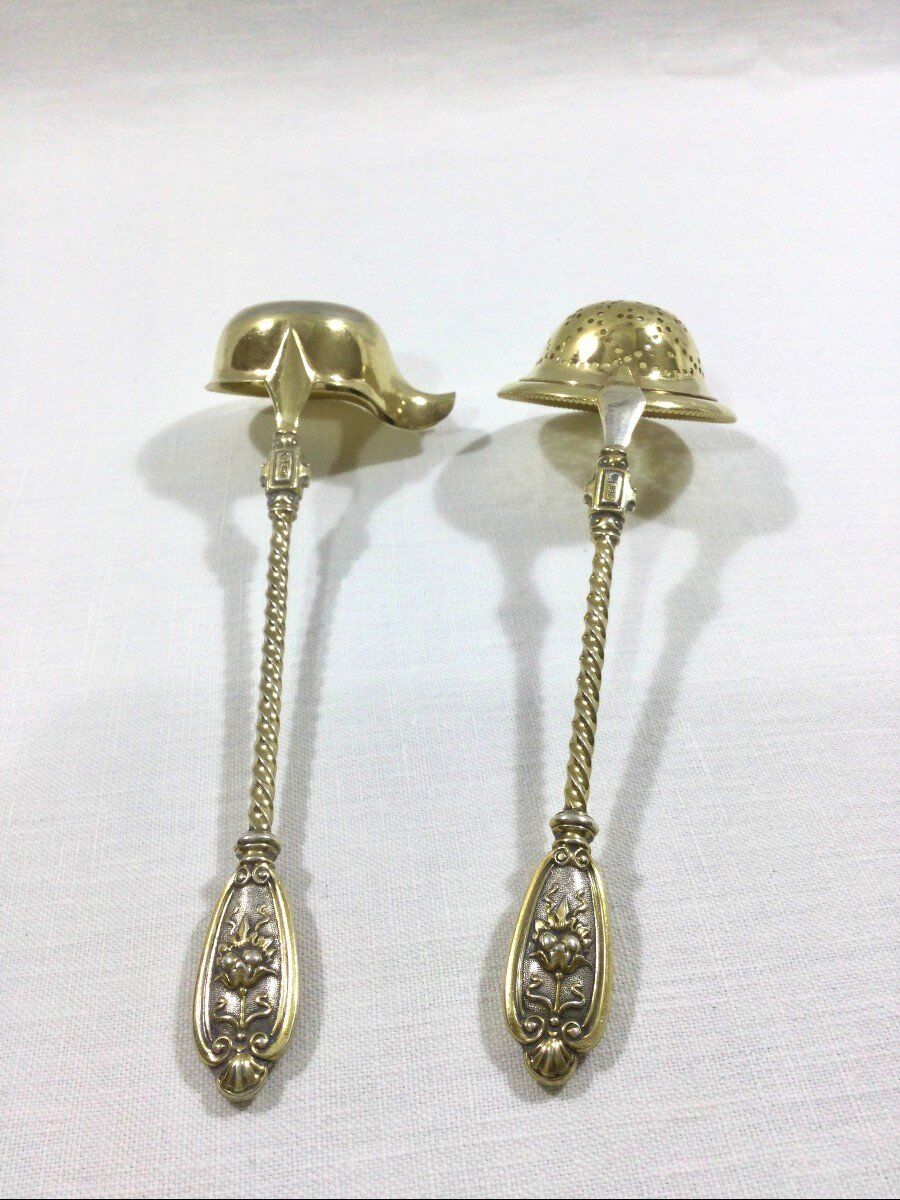 Sweden - sprinkler and ladle in vermeil