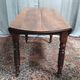 19th-century Louis Philippe walnut drop-leaf table.