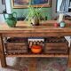 XXL solid oak kitchen island/worktop 180 x 105