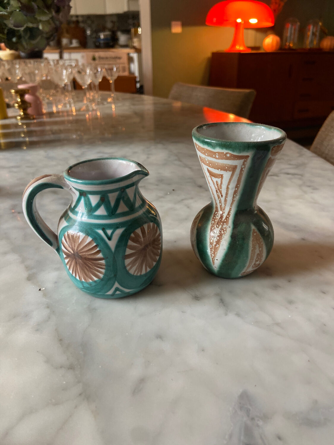 Pair of ceramics by Robert Picault