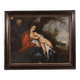 Grande peinture flamande du XVIIe siècle, Repos pendant la fuite en Égypte.