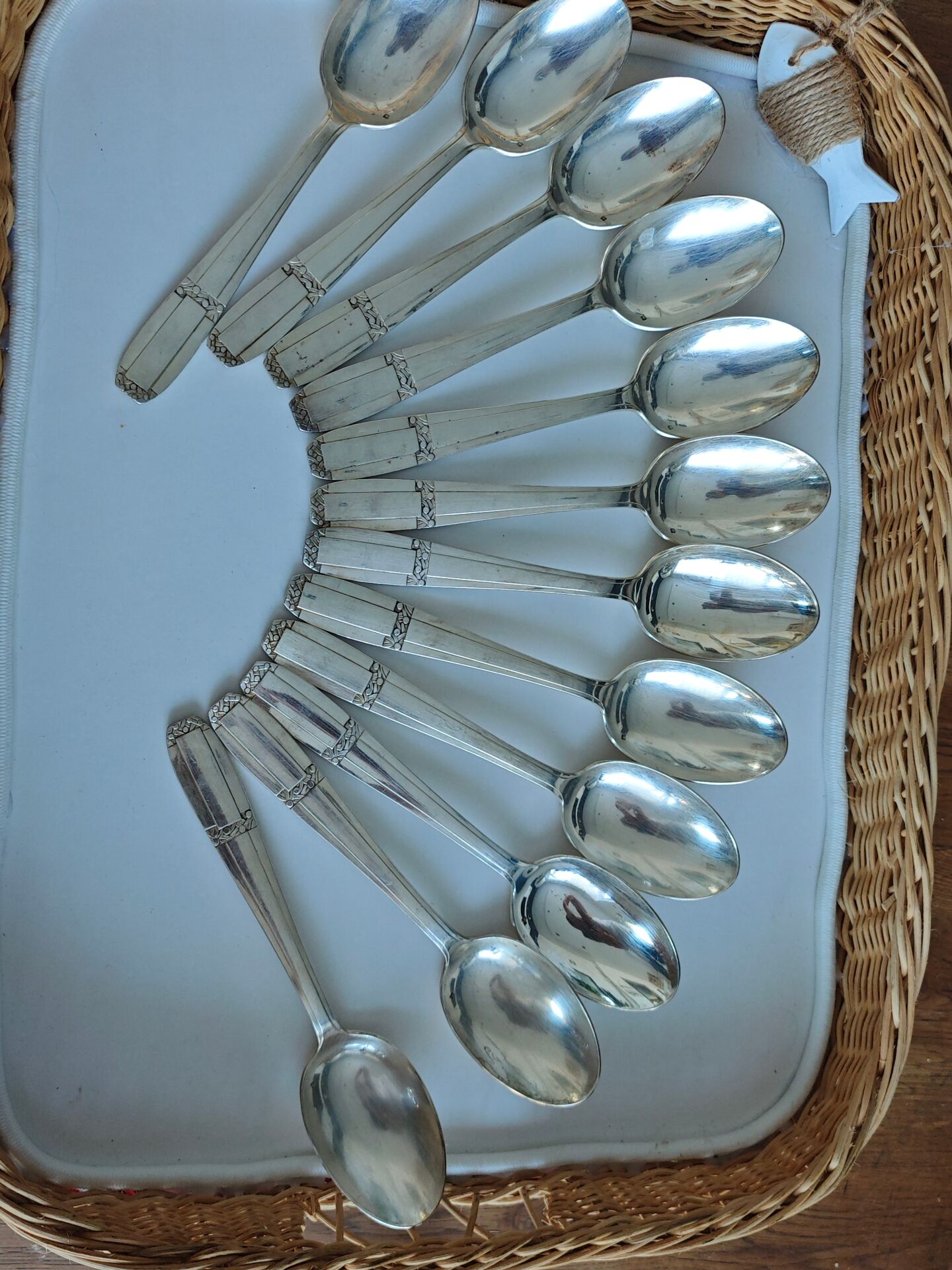 Art deco service of beautiful quality