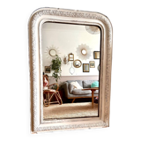 Miroir trumeau ancien Louis Philippe 104 x74