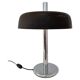 Big design extra large midcentury mushroom table lamp by Hillebrand, 1970s