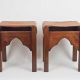 Pair of art deco stools