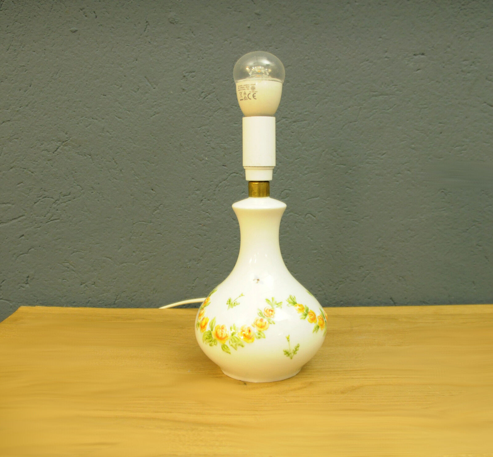 Danish porcelain lamp