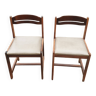 2 Scandinavian chairs