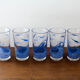Vintage orangeade lemonade glass service