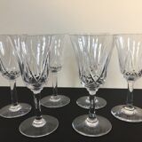 Verres en cristal Saint-Louis
