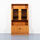 Two-piece wardrobe made of Danish teak veneer from the 1970s
