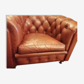 Fauteuil chesterfield