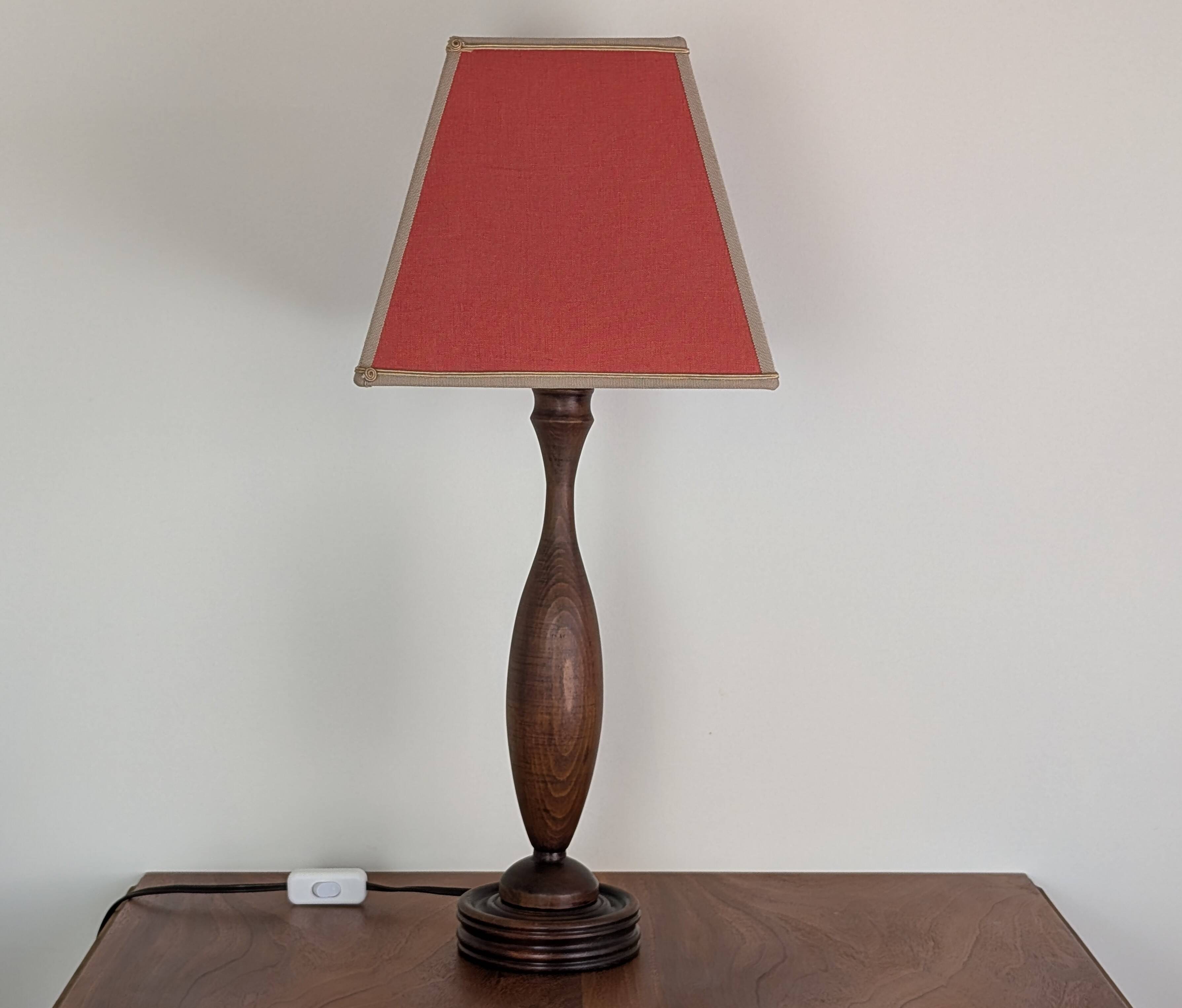 Wooden lamp
