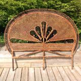 Headboard rattan 2 people