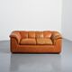 Cocker leather sofa, Bresciani, Poltrona Frau, around 1975