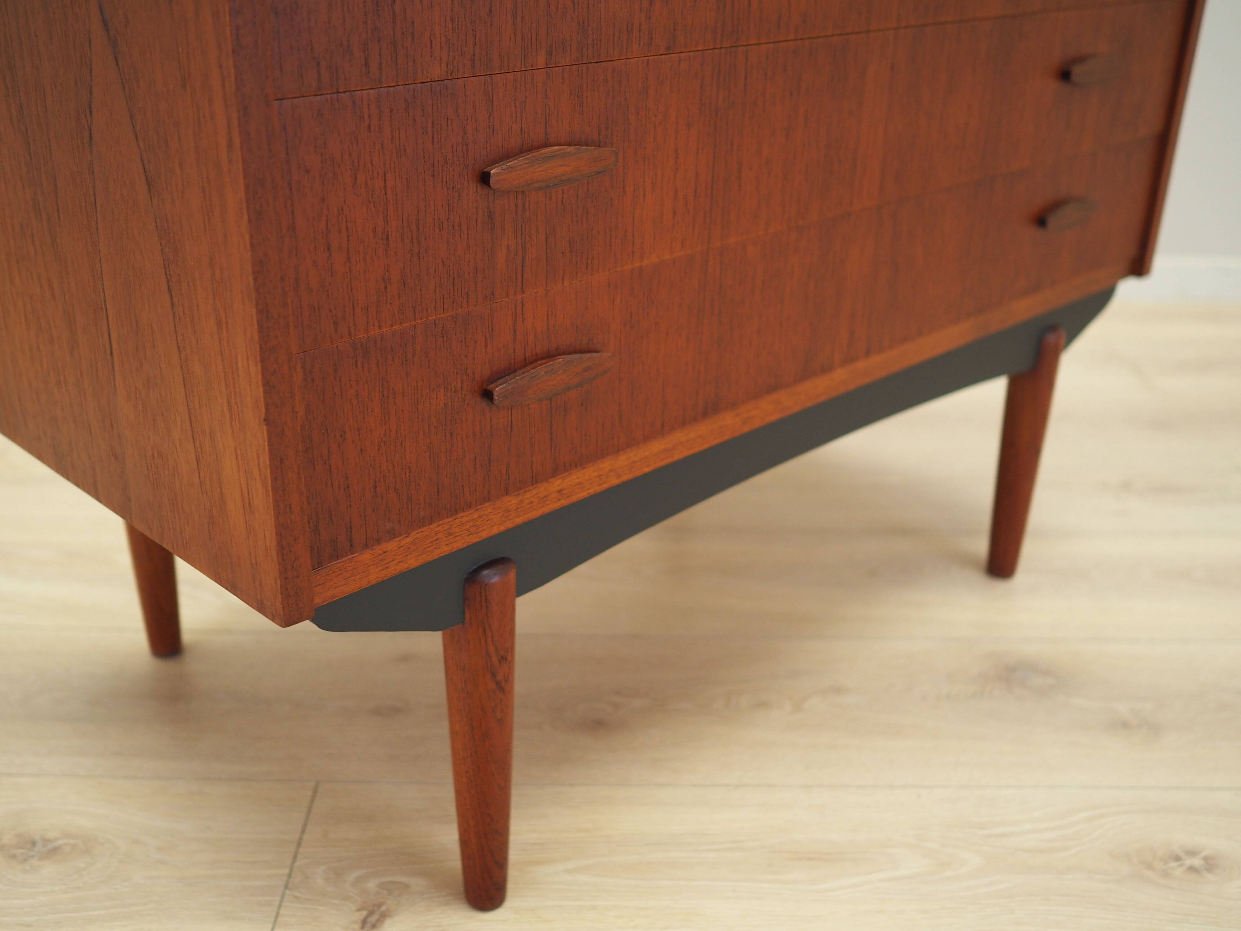 Secrétaire en teck, design danois, années 1970, production : Danemark