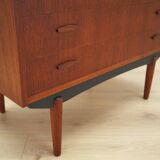 Teak secretary, Danish design, 1970s, production: Denmark