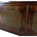Large Antique Display Cabinet / Secretary in Mahogany from around the 1930s