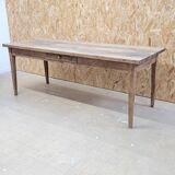 Oak farmhouse table