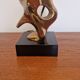 Michel Jaubert, gilt bronze lamp base. 1970s