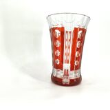 Crystal vase by Saint Lambert, 1960s