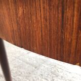 Table de salle à manger en palissandre extensible avec rallonges papillon, 1960’