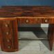 Art deco walnut desk