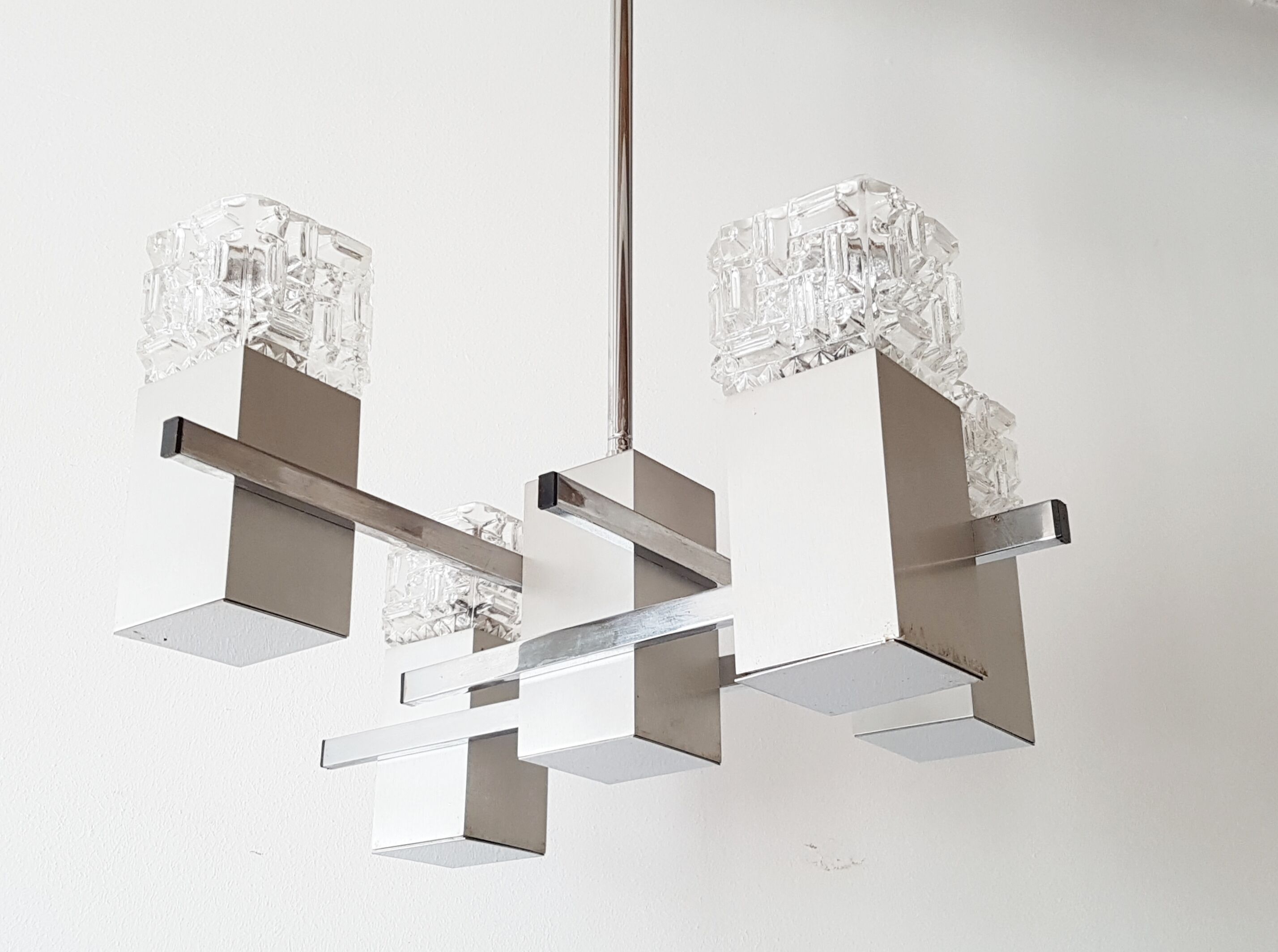 Chandelier space age of the 1970s