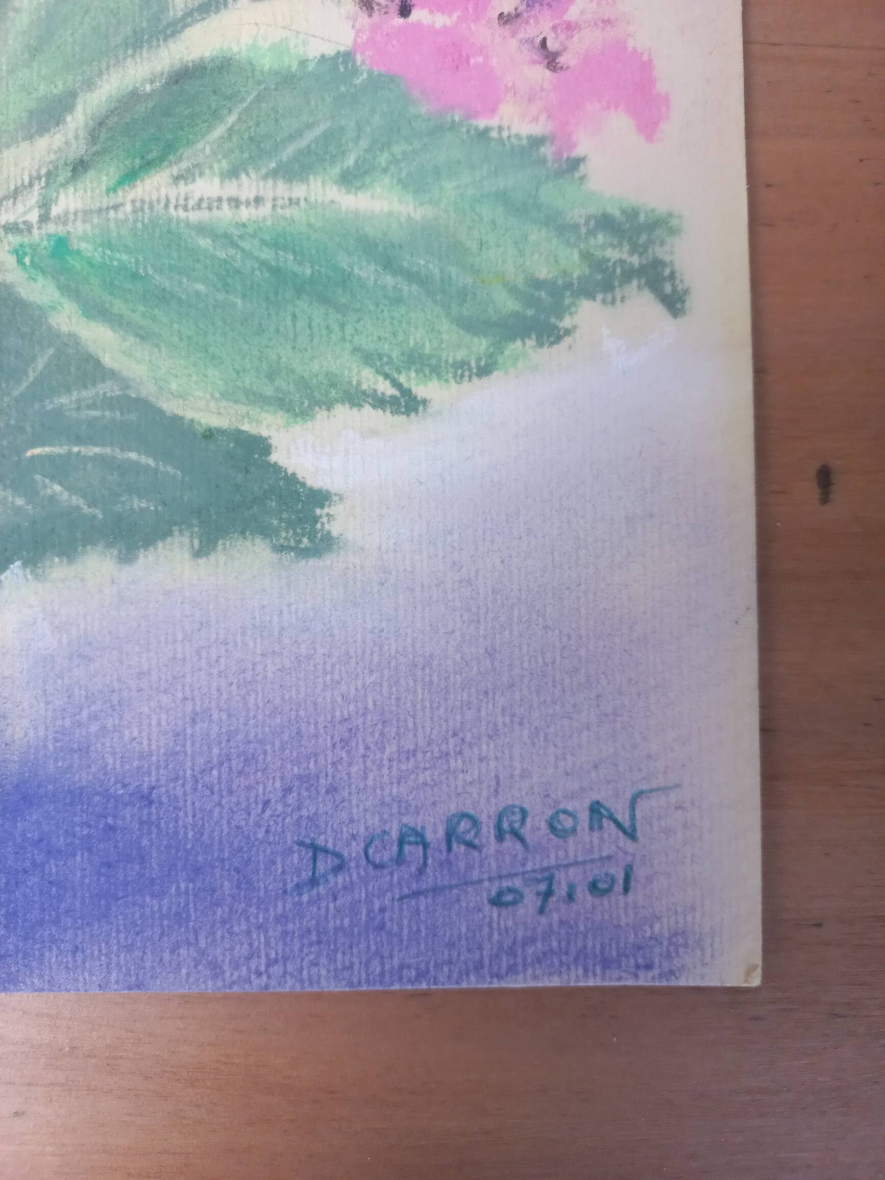 Pastel bouquet of pink flowers