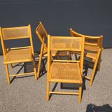 Pair of folding chairs cannes