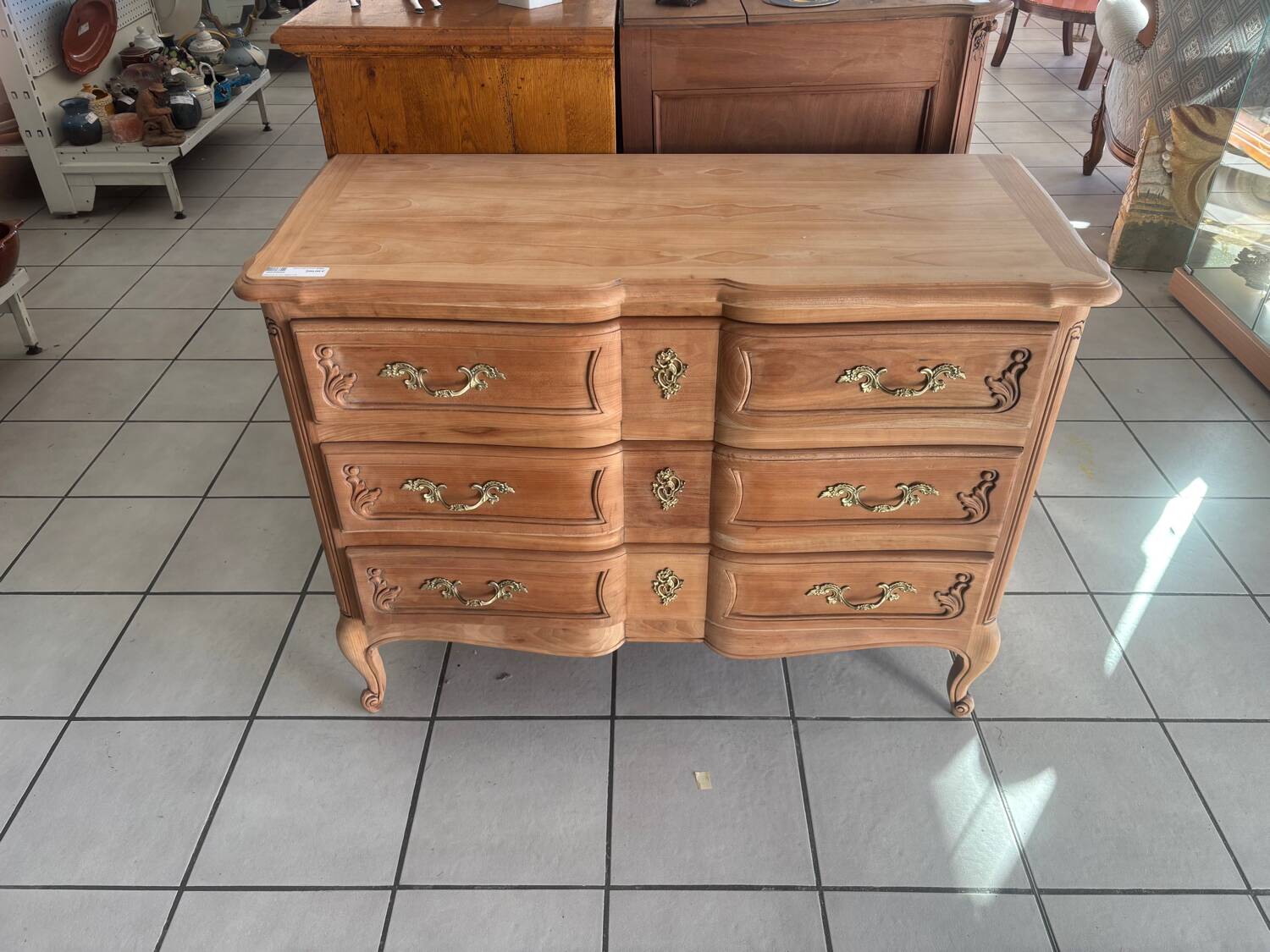 Commode aerogommé merisier