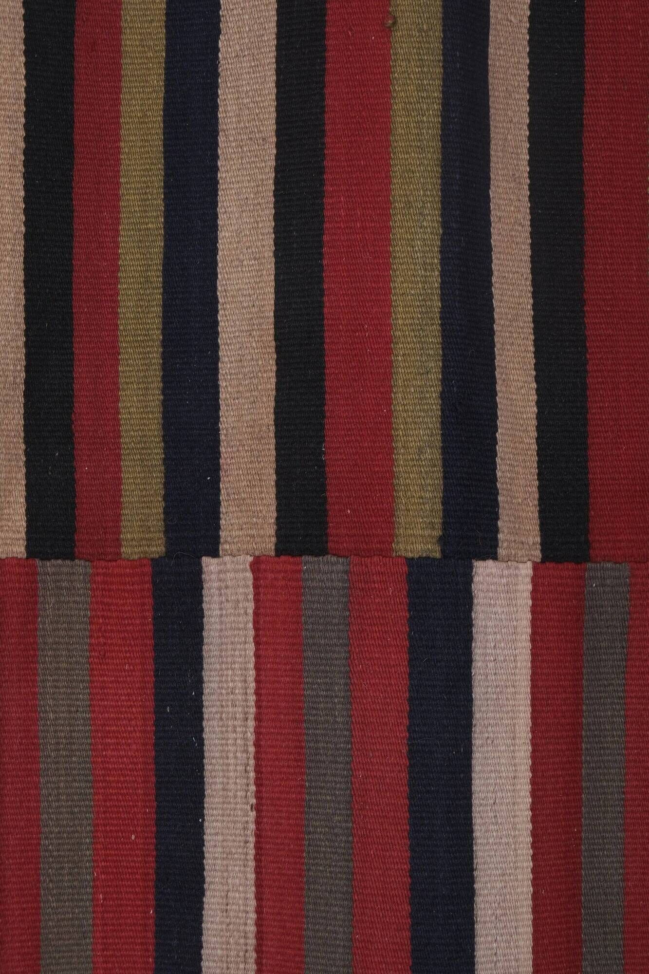 Vintage Turkish kilim handwoven 281x290 cm