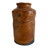 Chamotte stoneware vase