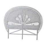 Rattan bedhead