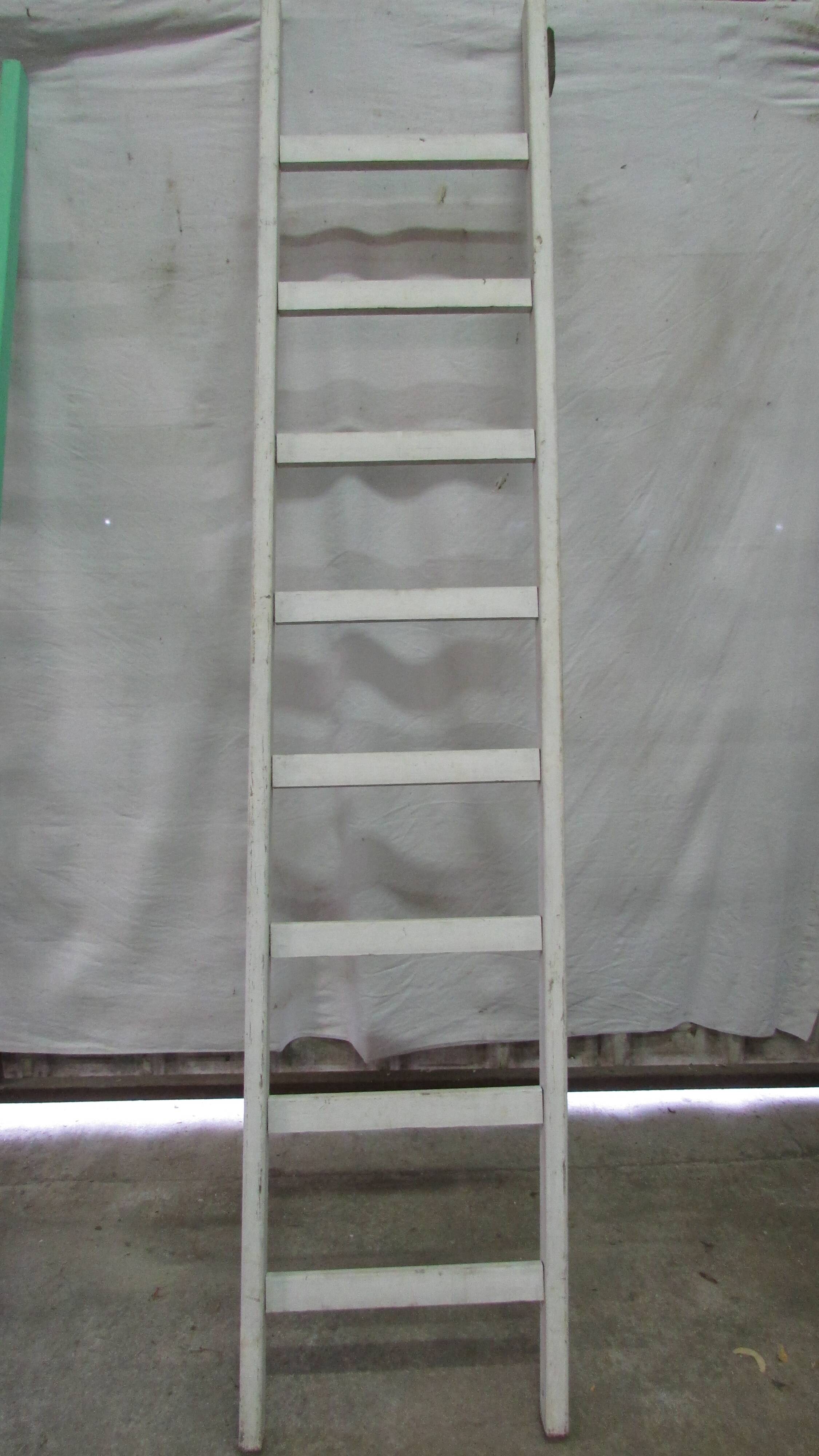 Decorative wooden ladder