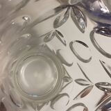 Art Deco cut crystal vase