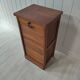 Furniture notary binder has curtain