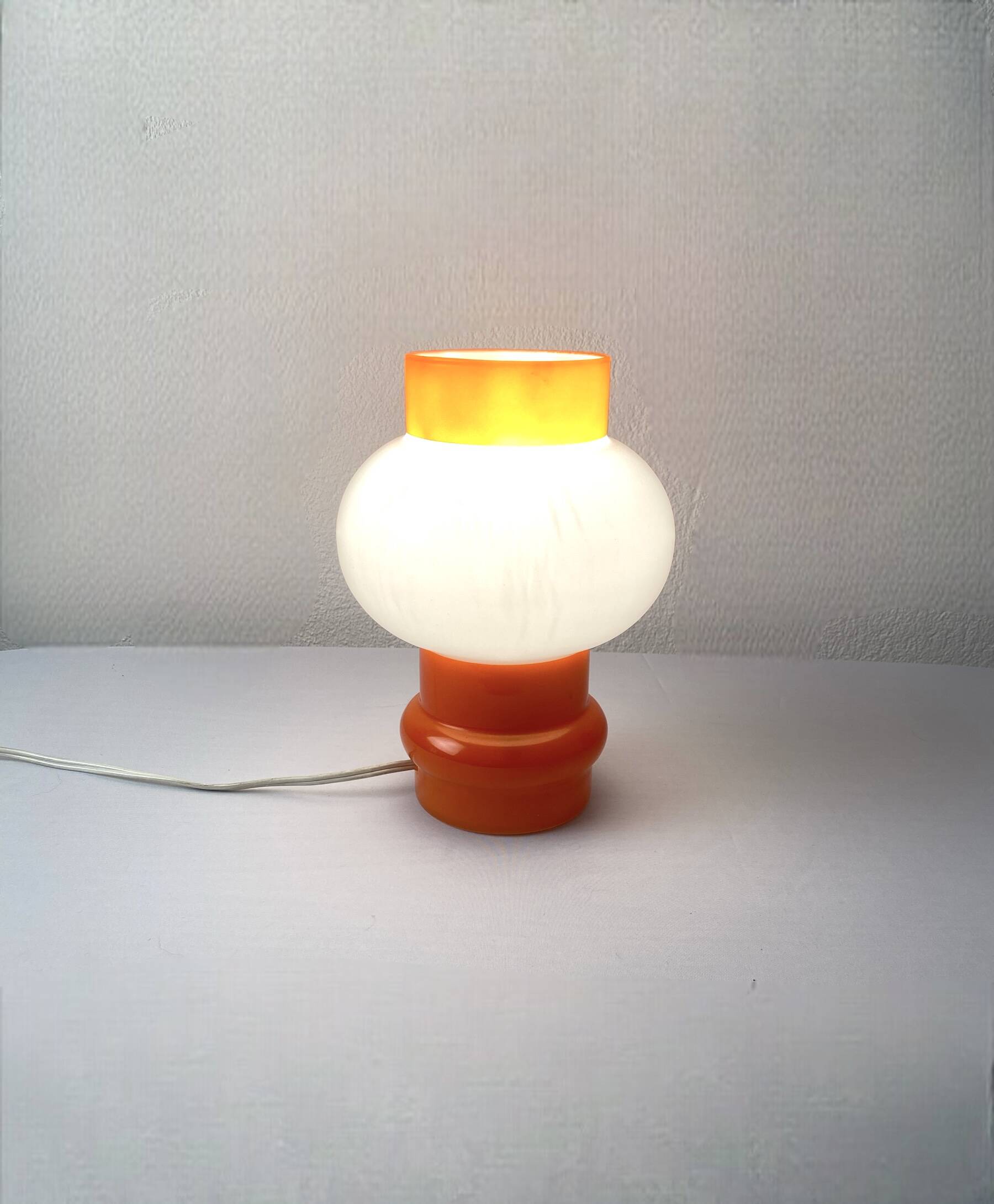 Table lamp, opaline 70s