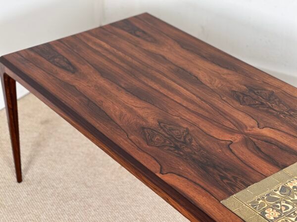 Table basse danoise par Johannes Andersen pour CFC en palissandre