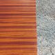 Desk of the 60s in mahogany base metal tubes 2 drawers