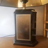 Asian-inspired black lamp