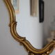 Baroque gold mirror