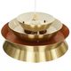Pendant light "Trava" by Carl Thore for Granhaga Metallindustri. Sweden 1960s.