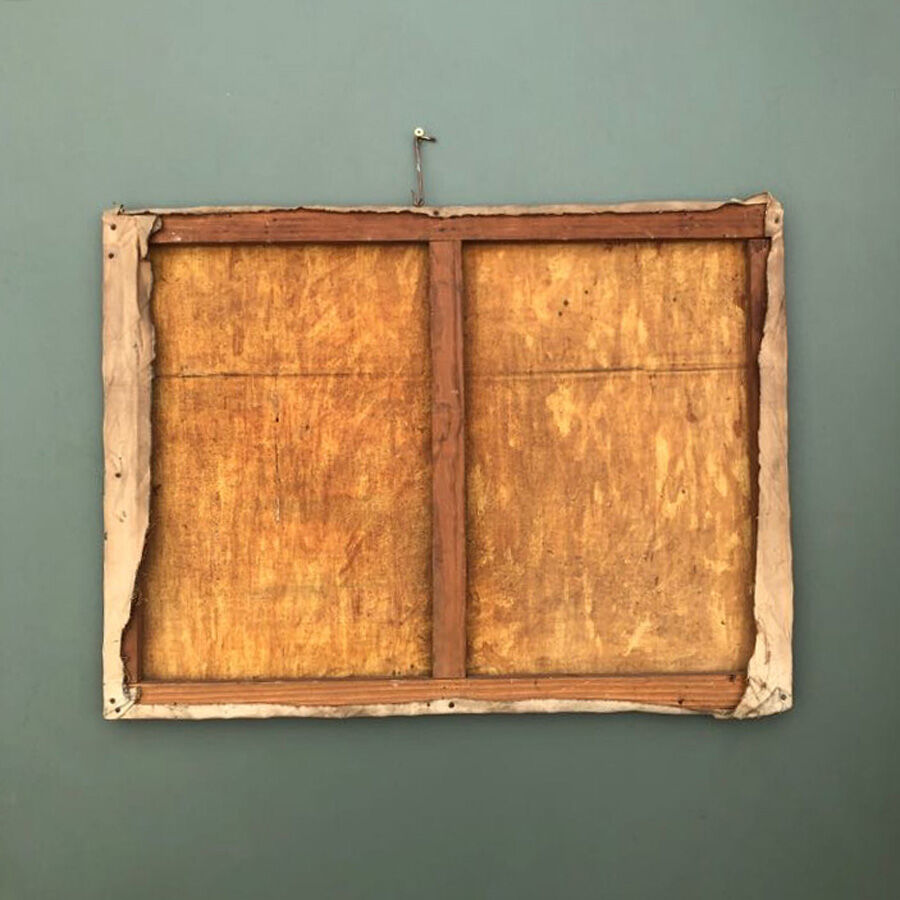 Tableau huile sur toile "La Campagne"